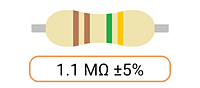 Mega Ohm Resistors (MΩ)