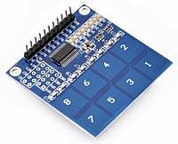 TTP229 - 8 Channel Capacitive Touch Sensor Module