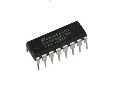 DAC 0800- Digital to Analog Converter-IC