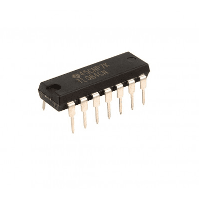 TL084 Operational Amplifier (OP-AMP) IC for precision circuit applications