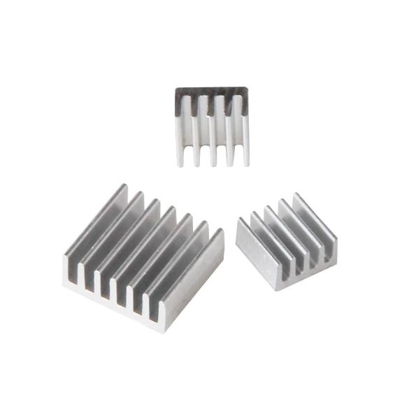 3 in 1 Aluminum Heat Sink Set for Raspberry Pi