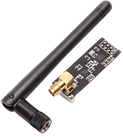 NRF24L01 2.4GHz PA+LNA SMA Wireless Transceiver Module with Antenna NRF24L01 2.4GHz PA+LNA SMA Wireless Transceiver Module with Antenna