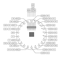 Arduino Lilypad - ATmega328V Microcontroller Board-Compatible