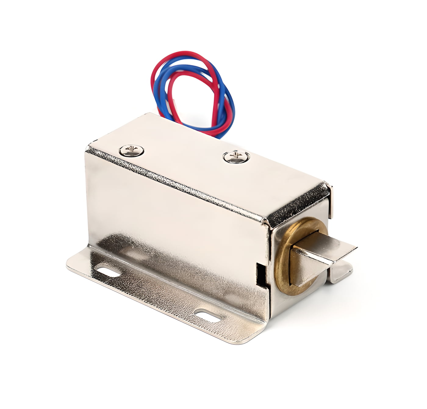 Efficient 12V DC solenoid cabinet door lock for secure access control
