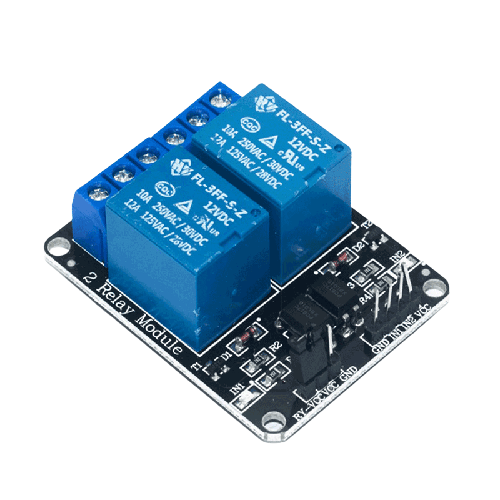 2 Ch (12V) Relay Module | Dual-Channel Control for Electronics Projects