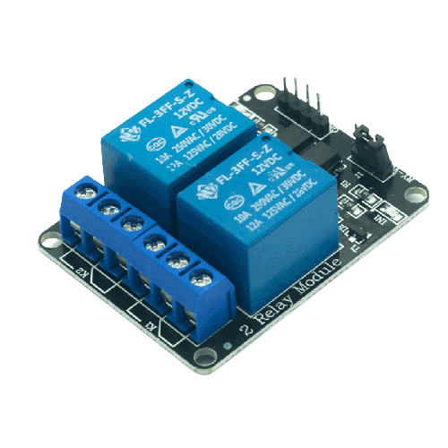 2 Ch (12V) Relay Module | Dual-Channel Control for Electronics Projects