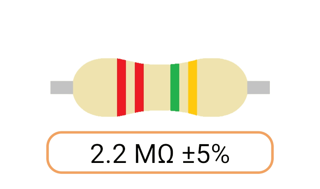 Mega Ohm Resistors (MΩ)