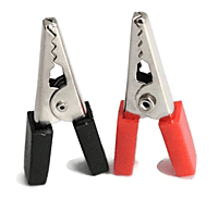 Crocodile Clips pair -small