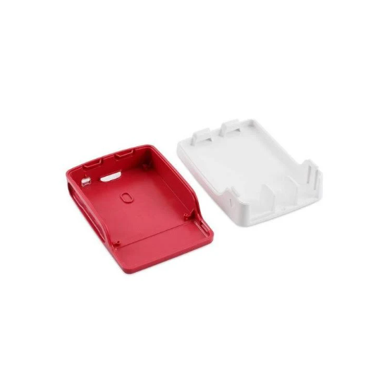 Raspberry Pi 4 Case- Red and White