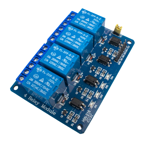 4 ch Relay module - 5V