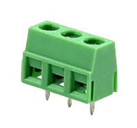 3-PIN PCB Mount Screw Terminal Block