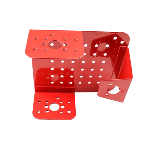 2 Wheel Metal Chassis (Red) 2 Wheel Metal Chassis (Red)