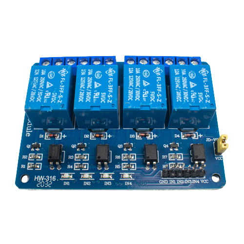 4 ch Relay module - 5V