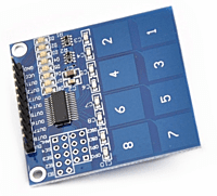 TTP229 - 8 Channel Capacitive Touch Sensor Module