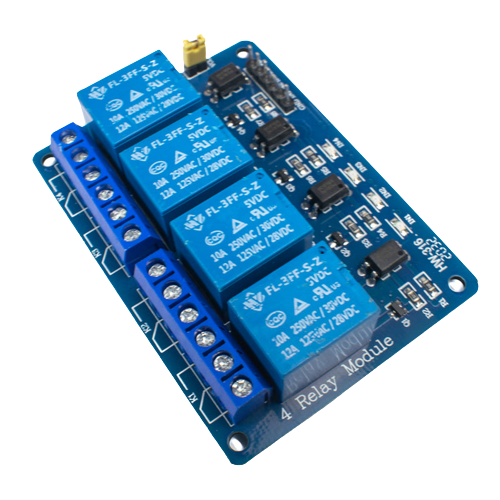 4 ch Relay module - 5V