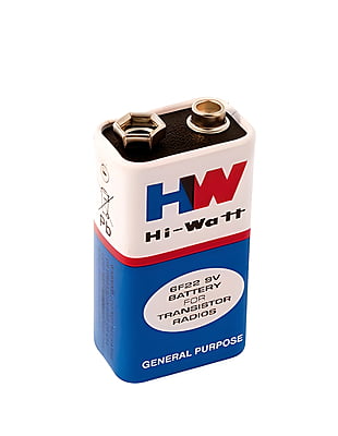 9v High-Watt battery