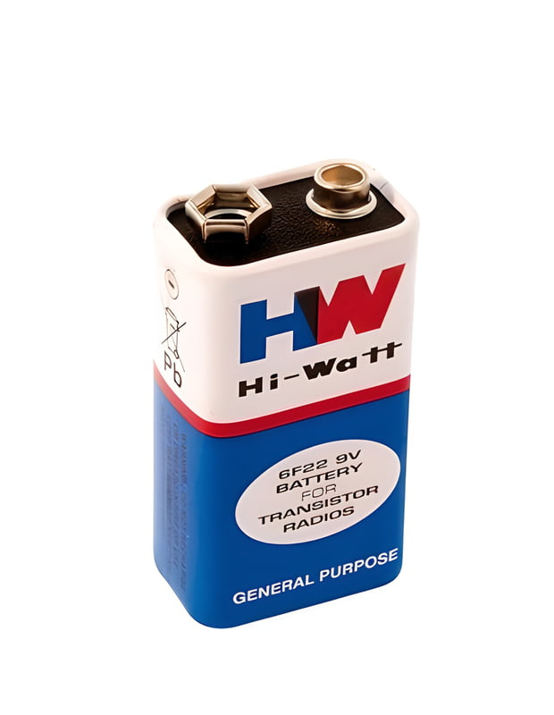 9v High-Watt battery