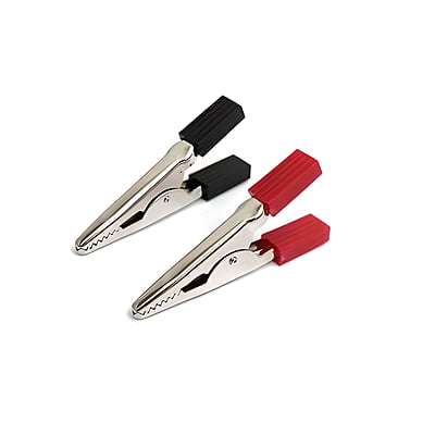 Crocodile Clips pair (Insulated)