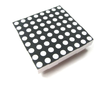 Versatile 8x8 dot matrix display for clear and dynamic visual information