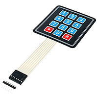 Membrane Keypad - 4x3