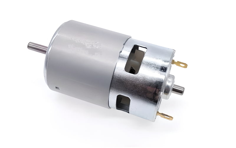 RS-555: Brushed 12 Volt DC Motor