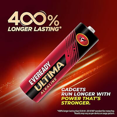 AA Battery 1.5v - Eveready Ultima Alkaline AA Battery 1.5v - Eveready Ultima Alkaline