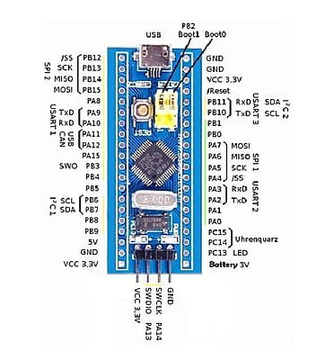 STM32 F103C8T6 ARM Minimum System Development Board